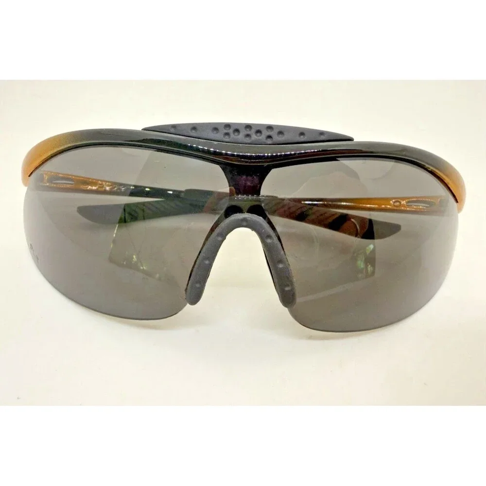 HEAD Wrap Around Sports Sunglasses Men Semi-Rimless Z-87 w/ Case, Xtra Lenses
